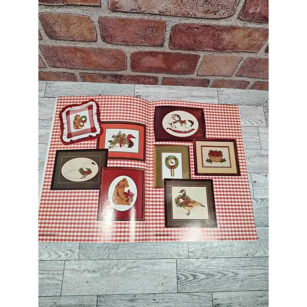 1984 Gordon Fraser Christmas Goose Cross Stitch Pattern Book #1503